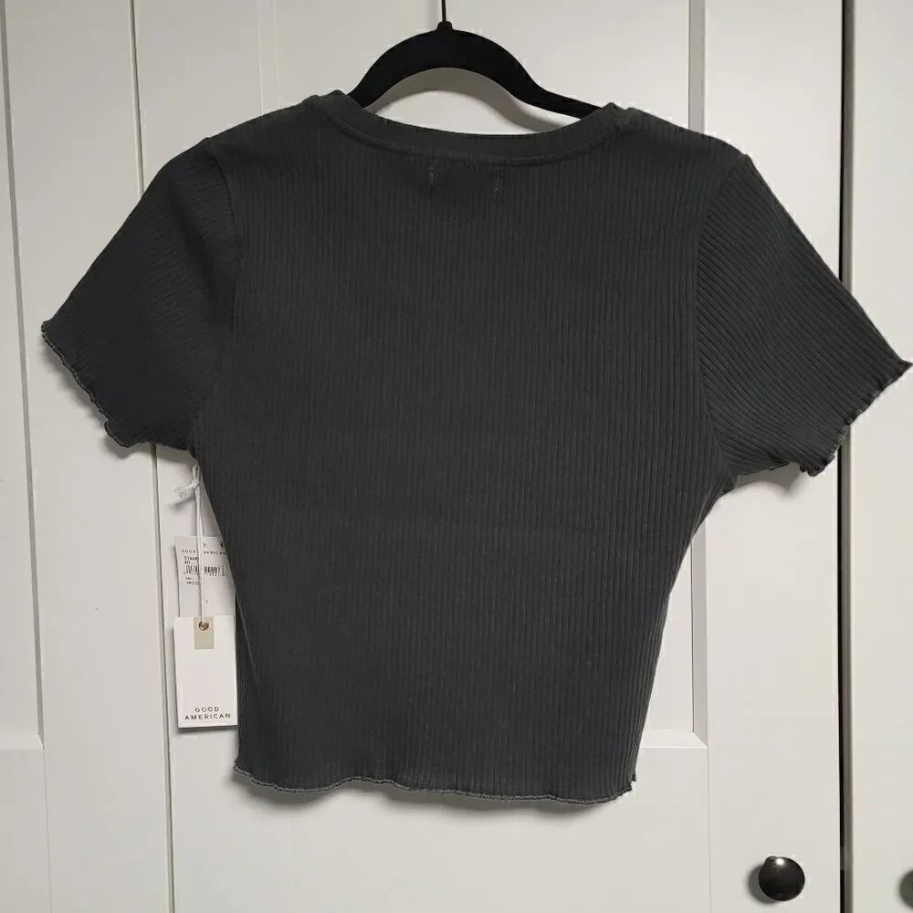 Good american rib knit baby tee - Picture 7 of 9